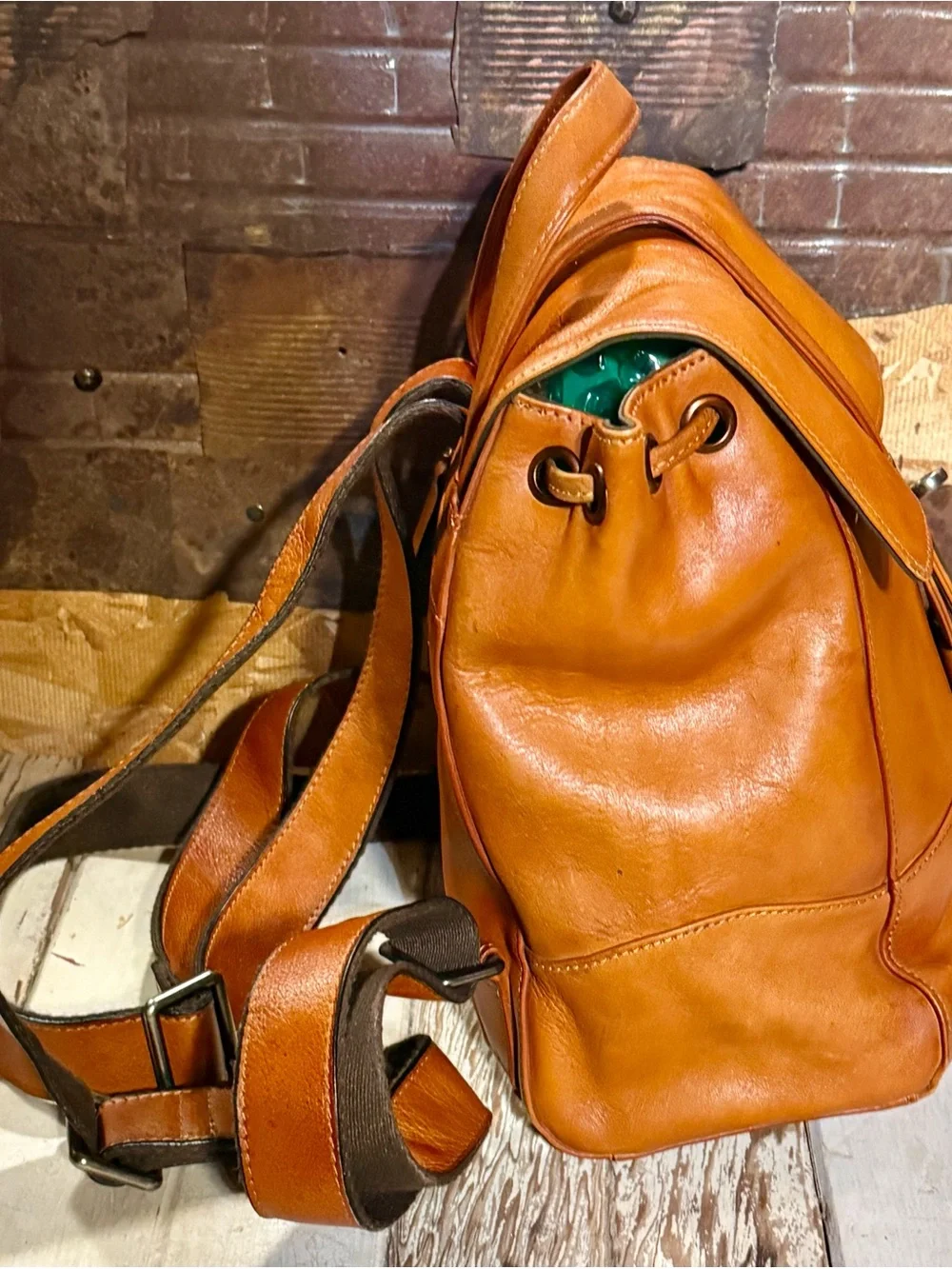 LRTO Carmel Leather Backpack